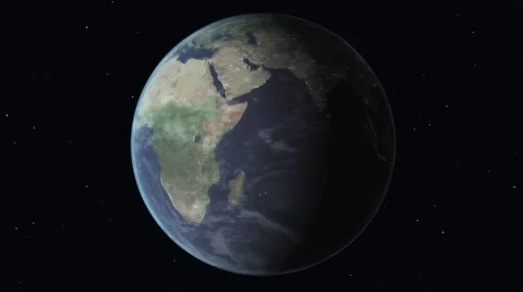 Earth rotation HD Stock Footage 925101