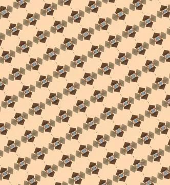 Earth rustic iron patterned wallpaper-style design in oxide red, bronze, almond, Stock Illustration