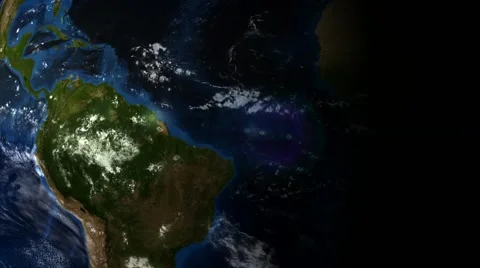 Earth - satellite view 库存影片 57826769