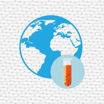 Earth sciences design Stock Illustration