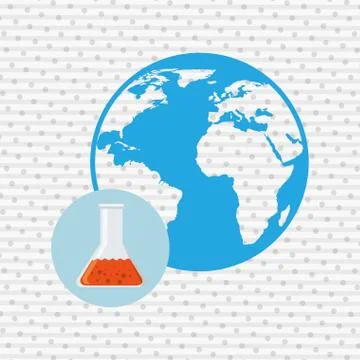 Earth sciences design Stock Illustration
