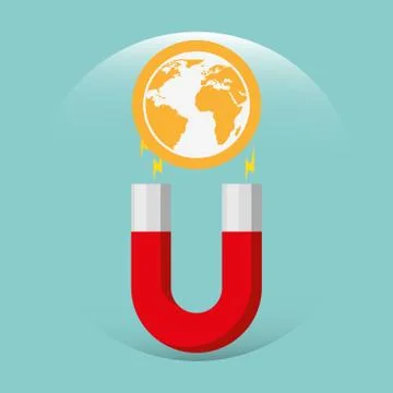 Earth sciences design Stock Illustration