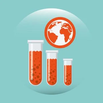 Earth sciences design Stock Illustration
