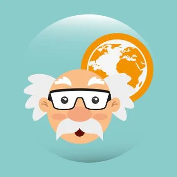 Earth sciences design Stock Illustration