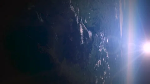 The Earth seen from space Stock Footage 159024257