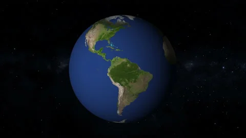 Earth seen from space. Видео 159138602