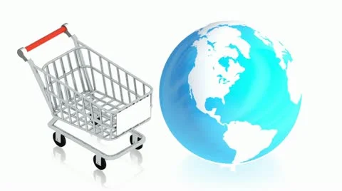 Earth shopping Stock Footage 11480053