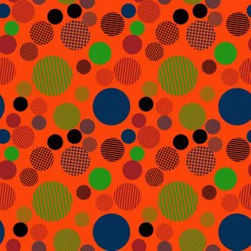 Earth sky view seamless pattern 스톡 일러스트