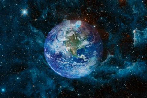 Earth. Solar system. Elements of this image furnished by NASA Stockfoto's