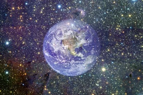 Earth. Solar system. Elements of this image furnished by NASA Stockfoto's
