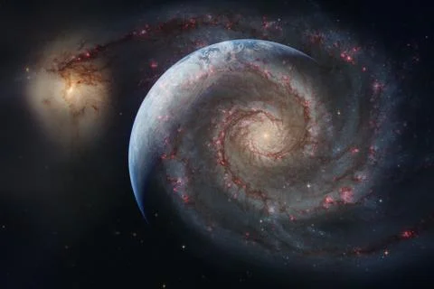 Earth. Solar system. Elements of this image furnished by NASA Фото