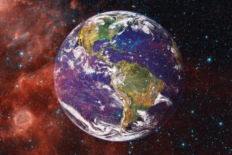 Earth. Solar system. Elements of this image furnished by NASA Stockfoto's