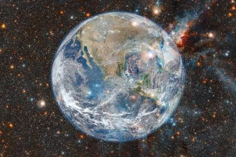 Earth. Solar system. Elements of this image furnished by NASA Stockfoto's