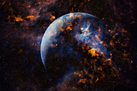 Earth. Solar system. Elements of this image furnished by NASA Stockfoto's
