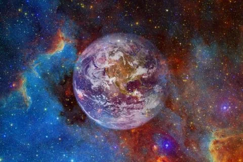 Earth. Solar system. Elements of this image furnished by NASA Stock Photos