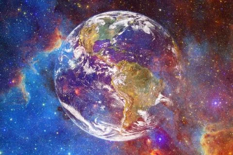 Earth. Solar system. Elements of this image furnished by NASA Stock Photos