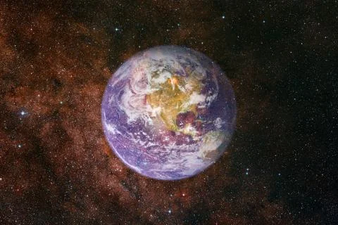 Earth. Solar system. Elements of this image furnished by NASA Stockfoto's