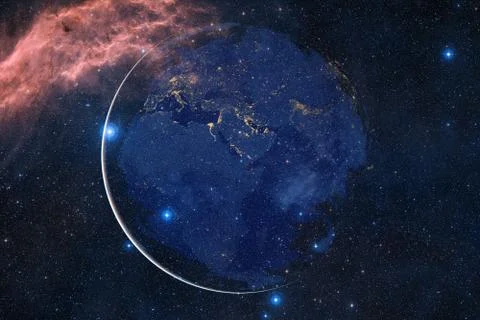 Earth. Solar system. Elements of this image furnished by NASA Stockfoto's