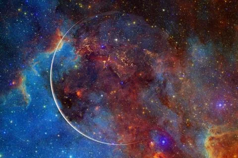 Earth. Solar system. Elements of this image furnished by NASA Stockfoto's