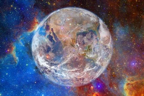 Earth. Solar system. Elements of this image furnished by NASA Stockfoto's
