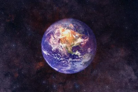 Earth. Solar system. Elements of this image furnished by NASA Stock Photos