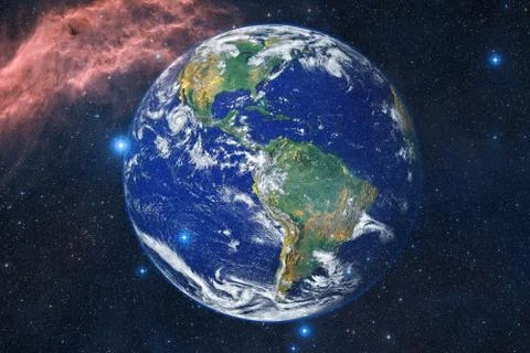 Earth. Solar system. Elements of this image furnished by NASA Stockfoto's