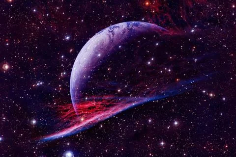 Earth. Solar system. Elements of this image furnished by NASA Stockfoto's