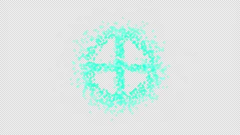 Earth. Solar System Planets Animated 3D Symbol. Video stock 163541516