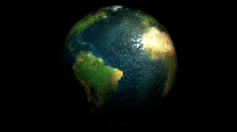 Earth in space Stock-Footage 571722