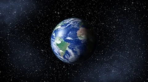 Earth in Space Stock Footage 34408725