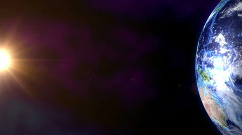 Earth from Space Stock Footage 39635541