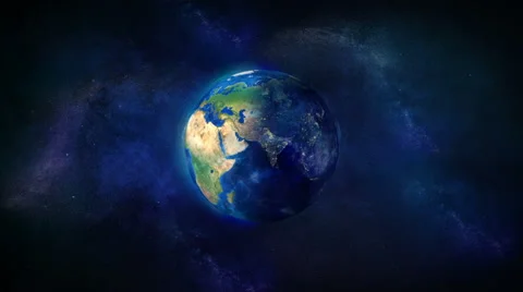 Earth in Space Vídeos de archivo 61886326