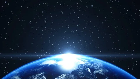 Earth From Space Stock Footage 112769111