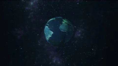 Earth in Space Stock Footage 117414259