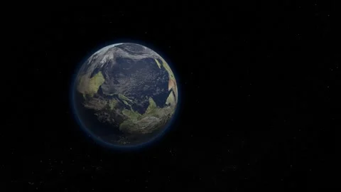 Earth from space Stock Footage