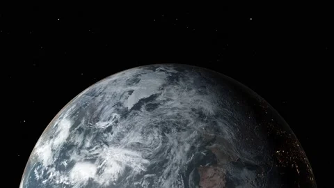 Earth in space Video stock 228718385