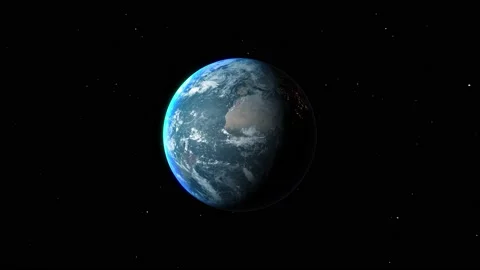 Earth in space Video stock 228718554