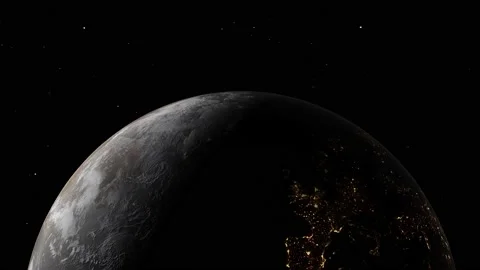 Earth in space Video stock 228718594