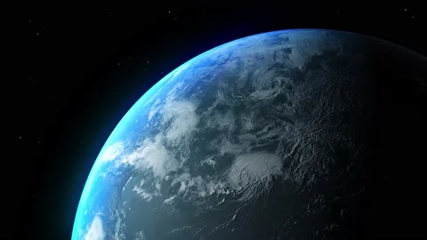 Earth in space Video stock 228718619