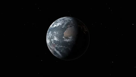 Earth in space Video stock 228718628