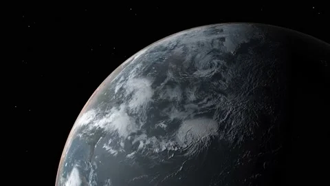 Earth in space Video stock 228718631