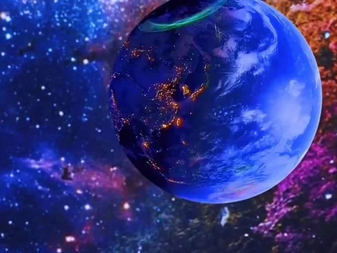 Earth in space Vídeos de archivo 244198202