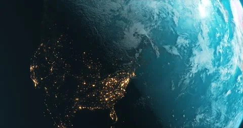 Earth from Space Stock Footage 315402997