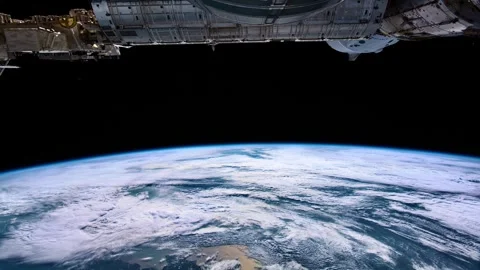 Earth from space. Time lapse of over the Earth seen from the ISS. Space Stock Footage 270323865