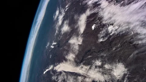 Earth from space. Time lapse of over the Earth seen from the ISS. Space Stock Footage 270802873