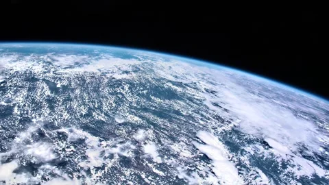 Earth from space. Time lapse of over the Earth seen from the International space Stock Footage 270905611