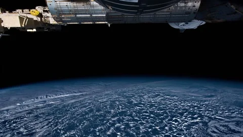 Earth from space. Time lapse of over the Earth seen from the International space Stock Footage 270979301