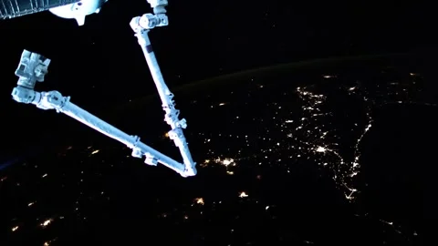 Earth from space. Time lapse of over the Earth seen from the ISS Stock Footage 271047090