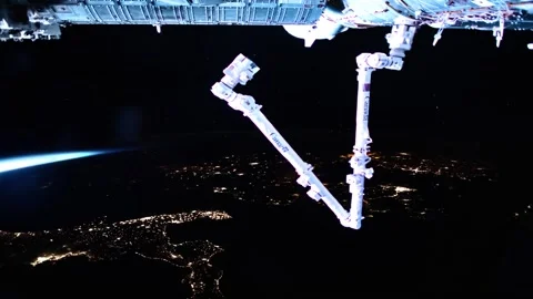 Earth from space. Time lapse of over the Earth seen from the ISS Stock Footage 271047643