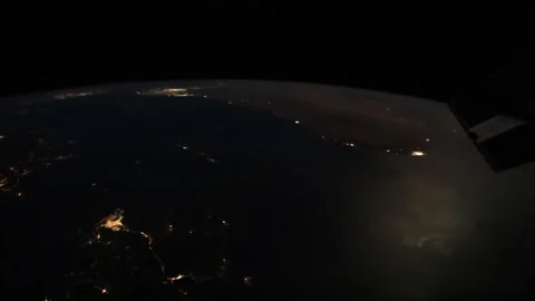 Earth from space. Time lapse of over the Earth seen from the ISS Stock Footage 271055933